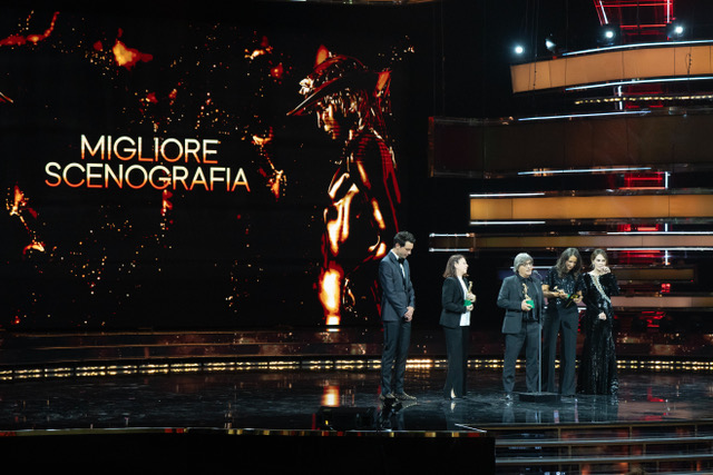 Tonino Zera Carlotta Desmann e Maria Grazia Schirripa premio foto Emanuele Manco accademia Del Cinema Italiano.jpg MAN04116 FotoEmanueleManco AccademiadelCinemaItaliano