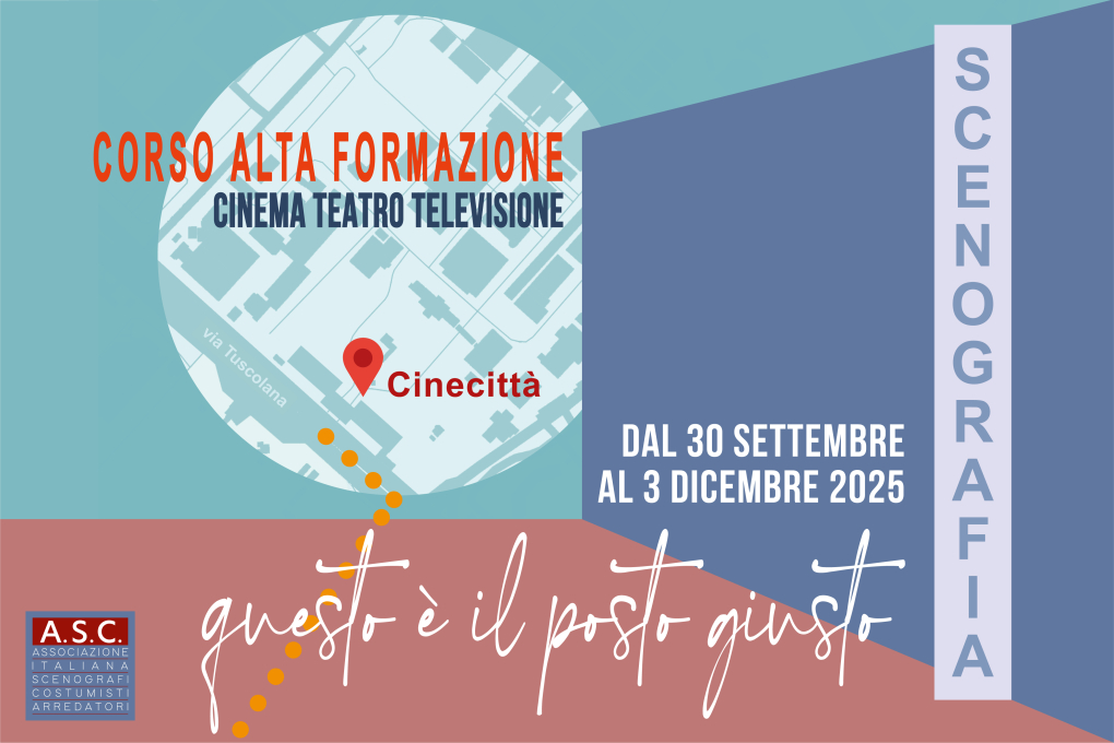CORSI DI ALTA FORMAZIONE DI SCENOGRAFIA E DI COSTUME 2025 2026