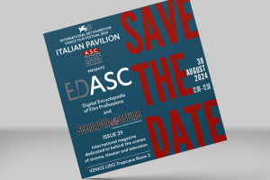 EDASC Presentation Friday 30th August at the Italian Pavilion in Venice Lido