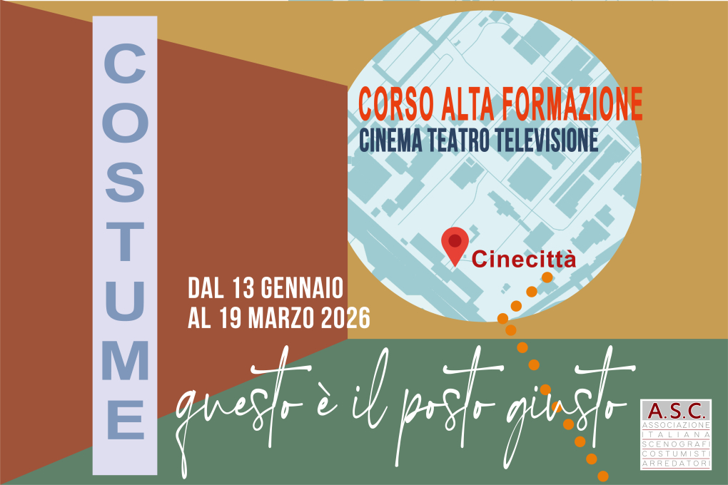 CORSO DI ALTA FORMAZIONE DI COSTUME 2026